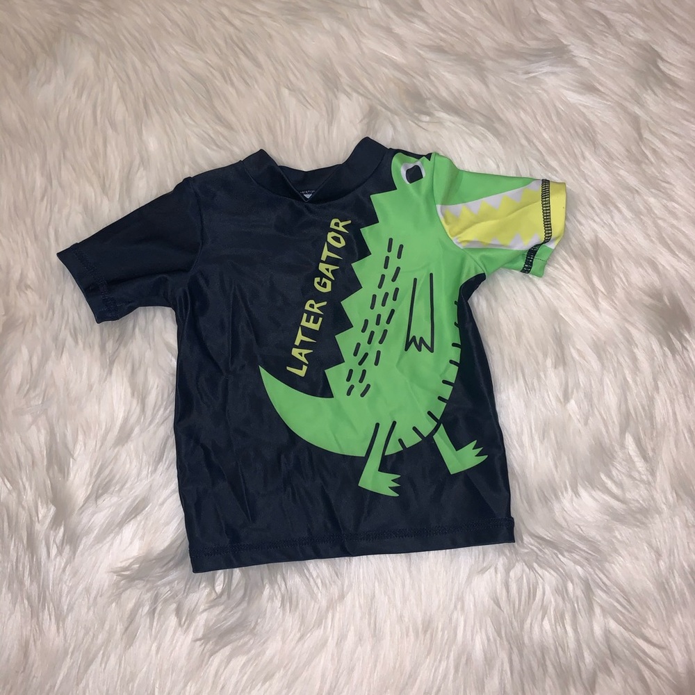 Baby boy swim top